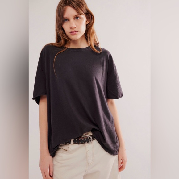 Tricia Fix Butterfly Back T-Shirt Tee in Black Large L - Picture 3 of 3